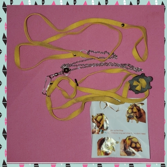 Leather harness strap for Tortoises/Turtle Pet - Picture 1 of 4